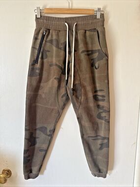 ASRV Camouflage Green Jogger Pants | Womens's XS